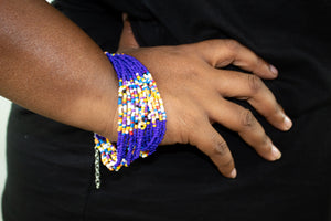 Maasai 3P Set - Royal Blue